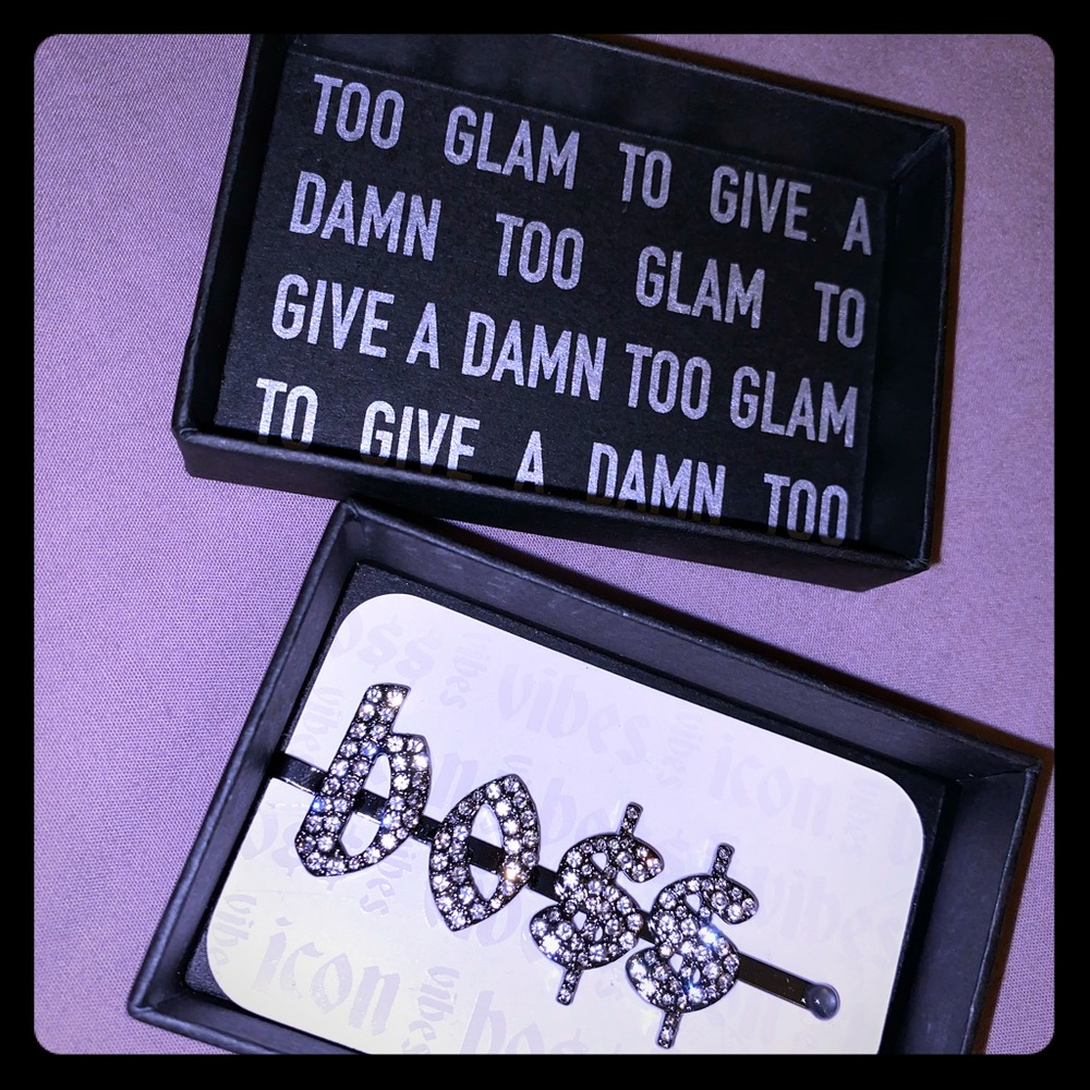 Kit•sch X Justine Marine bo$$ hairpin